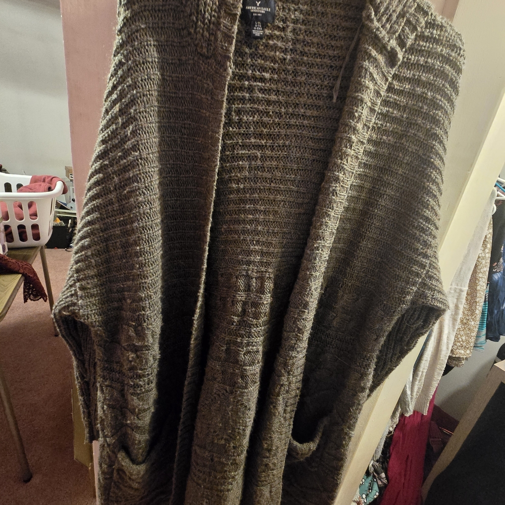 Dark Gray Long Sweater